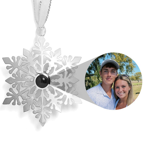 Personalized Filagree Snowflake Ornament